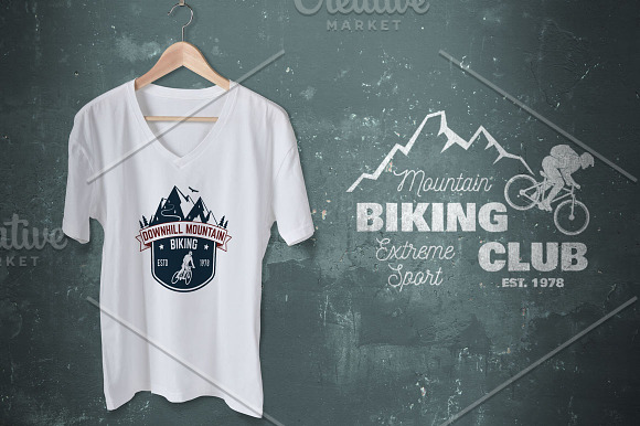 Mountain Bike Club  in Logo Templates - product preview 7