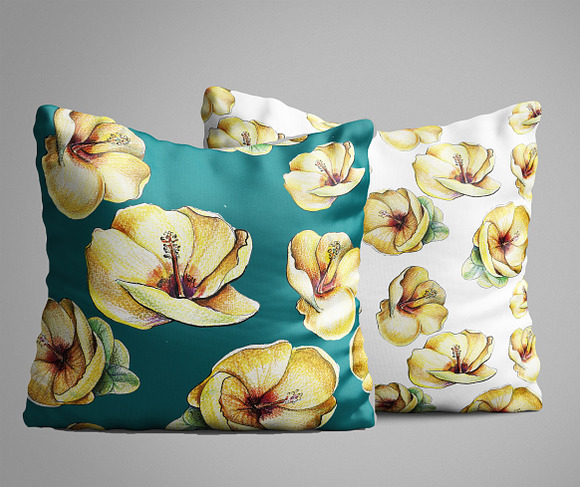 Yellow flowers in Illustrations - product preview 6