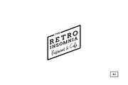 Pre-made Retro Logo Template