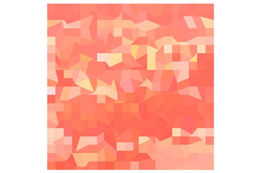 Orange Abstract Low Polygon Backgrou in Textures - product preview 8