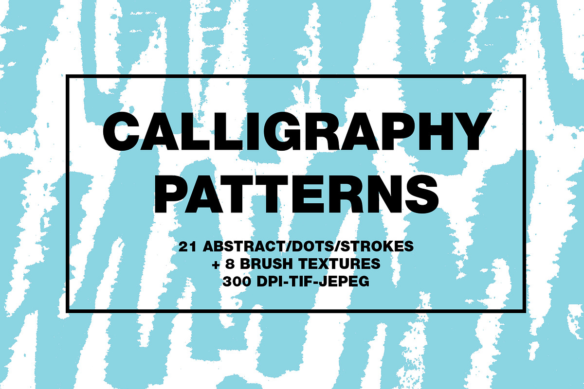 Calligraphy patterns in Patterns - product preview 8