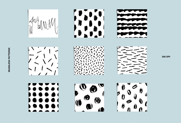 Calligraphy patterns in Patterns - product preview 2