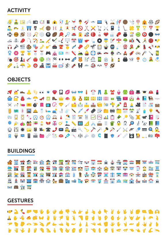 2500 Emoji Icons Bundle in Animal Icons - product preview 2