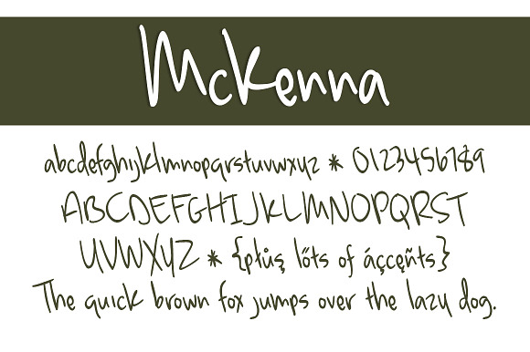 McKenna in Script Fonts - product preview 1