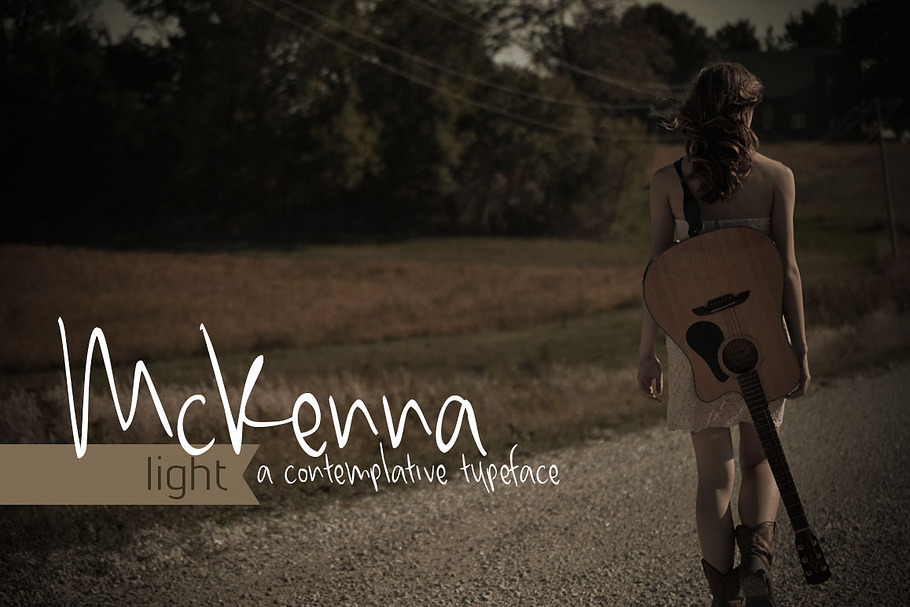 McKenna Light in Script Fonts - product preview 8