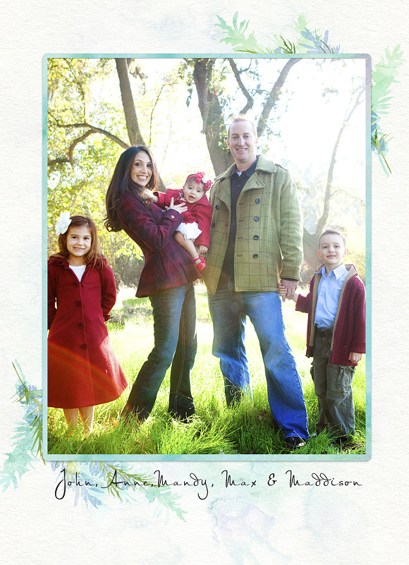 Christmas Photo Card Selection 17-16 in Card Templates - product preview 2