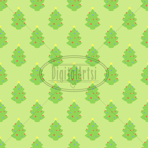 Kawaii Christmas Clipart in Illustrations - product preview 3