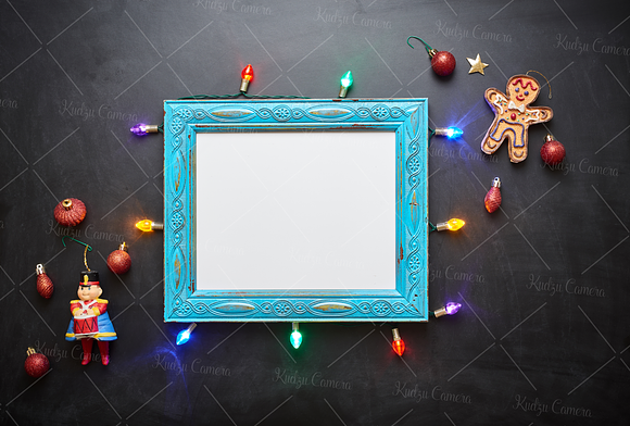 Christmas Lights Photo Mockup Bundle in Mockup Templates - product preview 2