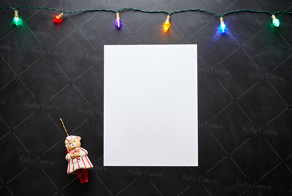 Christmas Lights Photo Mockup Bundle in Mockup Templates - product preview 3