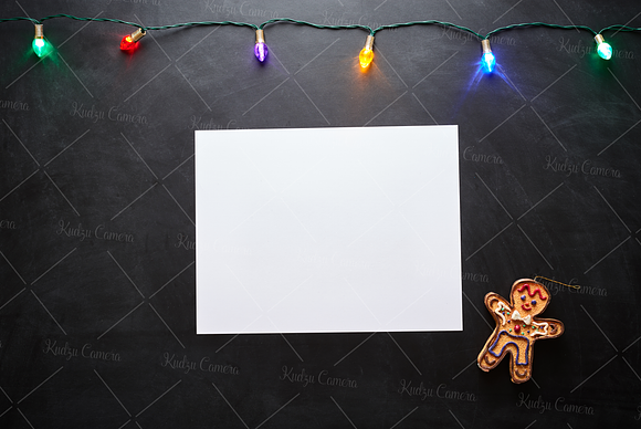 Christmas Lights Photo Mockup Bundle in Mockup Templates - product preview 4