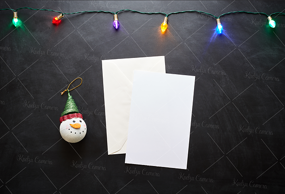 Christmas Lights Photo Mockup Bundle in Mockup Templates - product preview 5