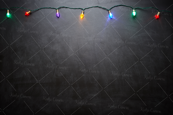Christmas Lights Photo Mockup Bundle in Mockup Templates - product preview 10