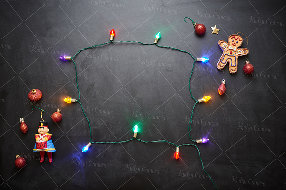 Christmas Lights Photo Mockup Bundle in Mockup Templates - product preview 14