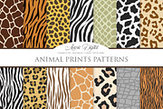 Animal Print Vector Patterns - Paper