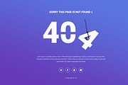 404 Responsive Page