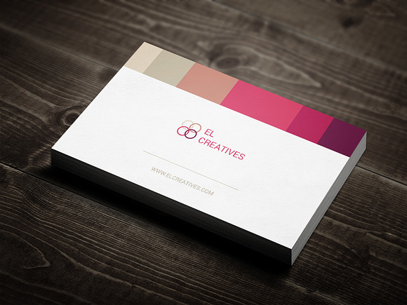 Colorful Unique Business Card in Business Card Templates - product preview 3