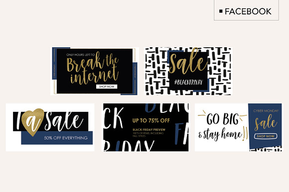 Black Friday + Cyber Monday Bundle in Instagram Templates - product preview 9