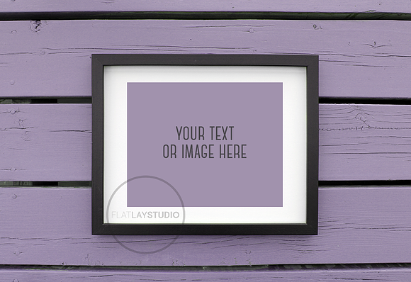 FRAME MOCKUP - 5 COLORS #55 in Print Mockups - product preview 2