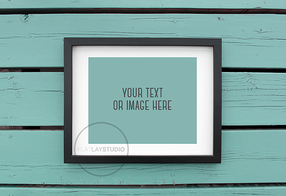 FRAME MOCKUP - 5 COLORS #55 in Print Mockups - product preview 3