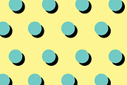 seamless polka dot vector
