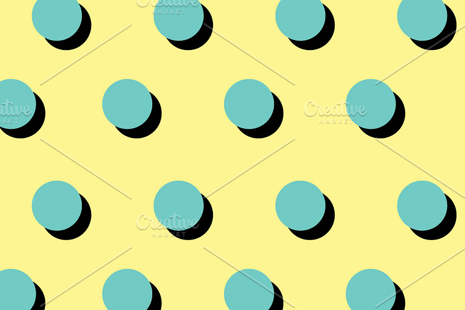 seamless polka dot vector in Illustrations - product preview 8
