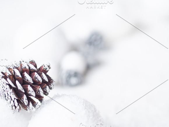 All White Christmas in Mobile & Web Mockups - product preview 1