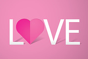 love template vector