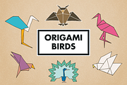Origami Birds Clipart and Logos