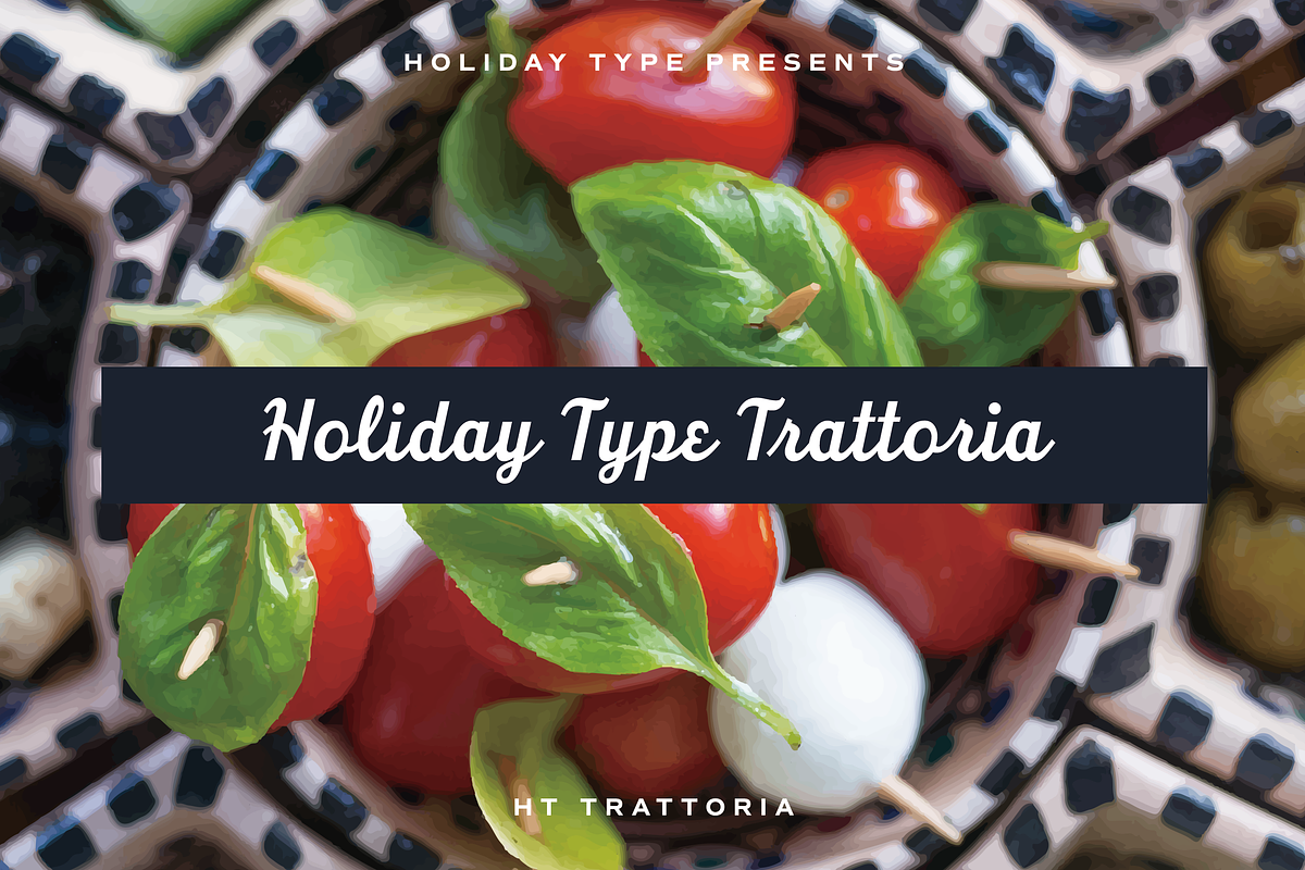 HT Trattoria in Script Fonts - product preview 8