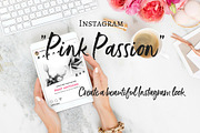 Instagram templates "Pink Passion"