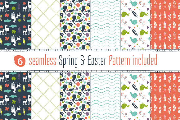 Spring & Easter Vector Set in Illustrations - product preview 1