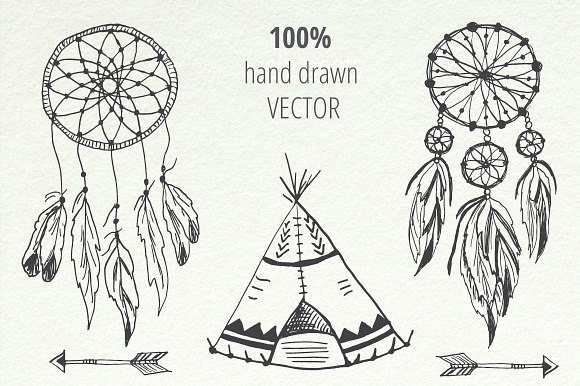 Vector Hand Sketched BUNDLE in Illustrations - product preview 18