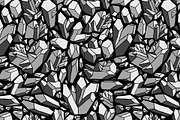 15 seamless pattern with stones