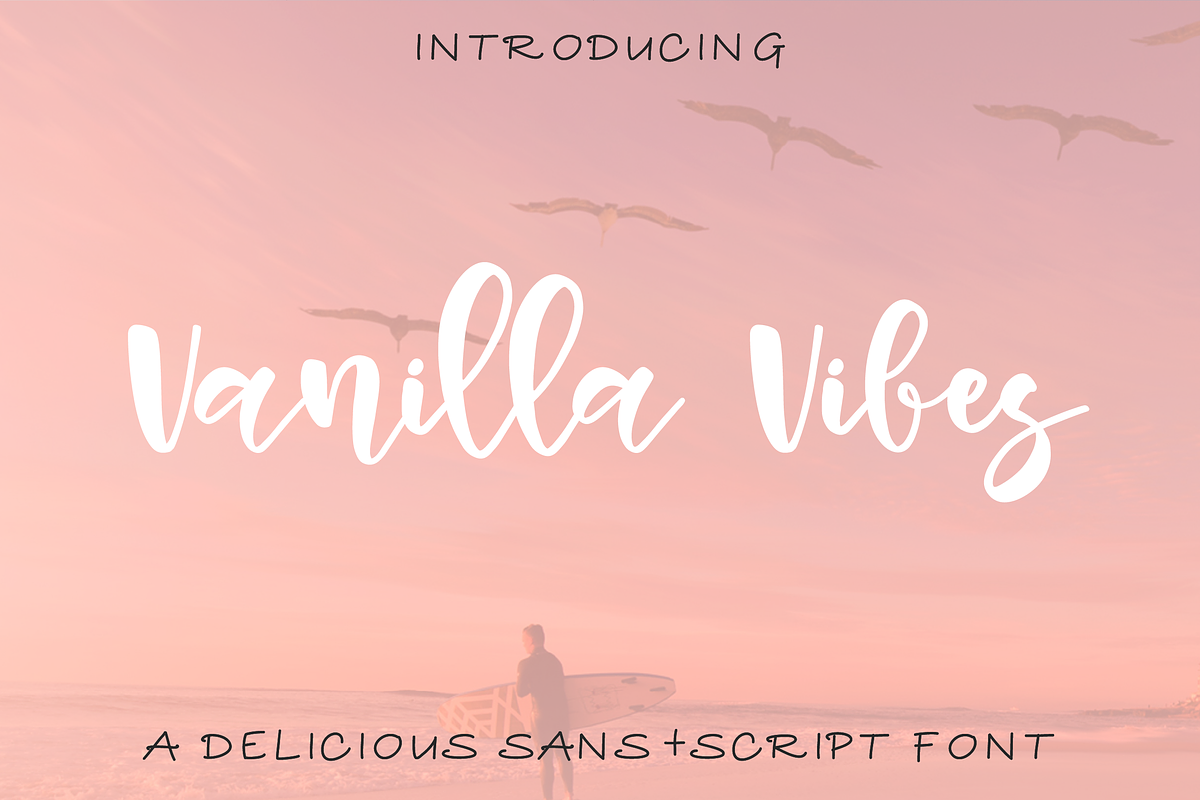 Vanilla Vibes Font Duo  in Script Fonts - product preview 8