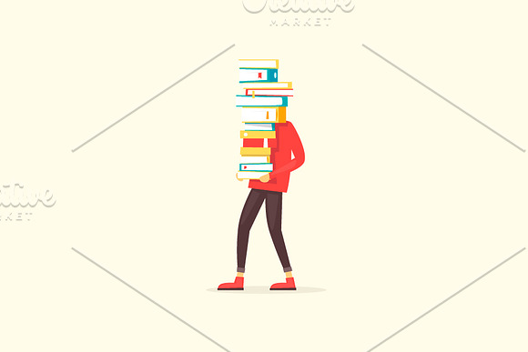 Library. in Illustrations - product preview 4