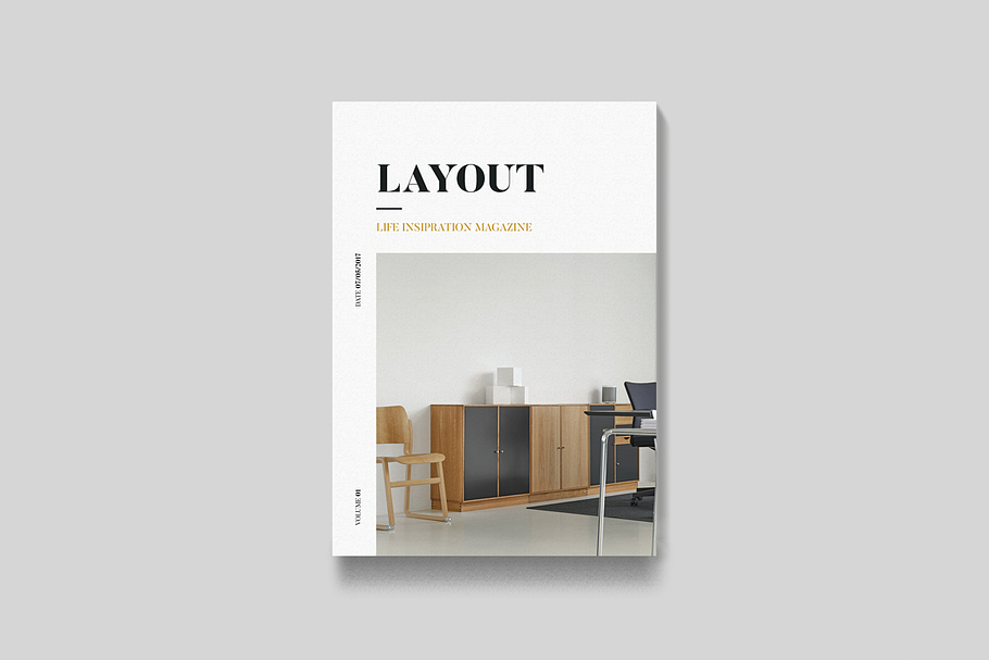 Layout Magazine in Magazine Templates - product preview 8