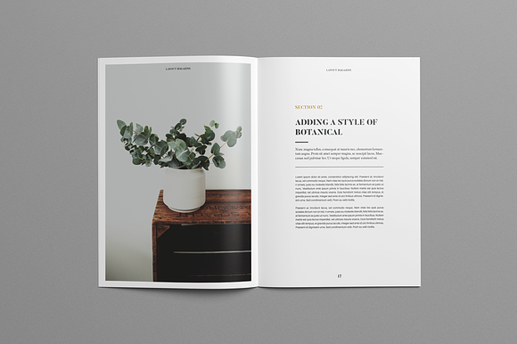 Layout Magazine in Magazine Templates - product preview 6