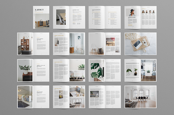 Layout Magazine in Magazine Templates - product preview 9