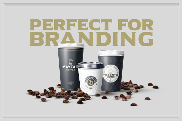 Premium Coffee Labels in Logo Templates - product preview 4