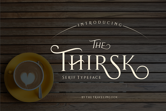 Thirsk - An Elegant Serif in Serif Fonts - product preview 1