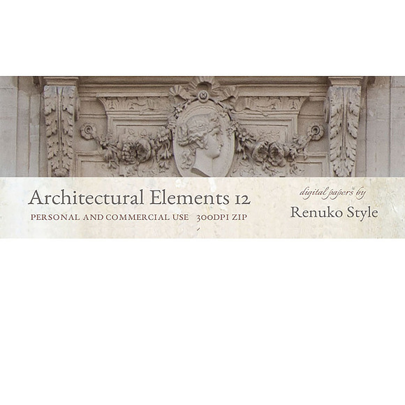 Architectural Elements 12 - 8 Pack in Textures - product preview 1