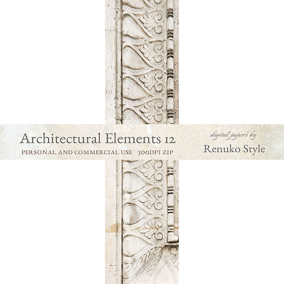 Architectural Elements 12 - 8 Pack in Textures - product preview 4