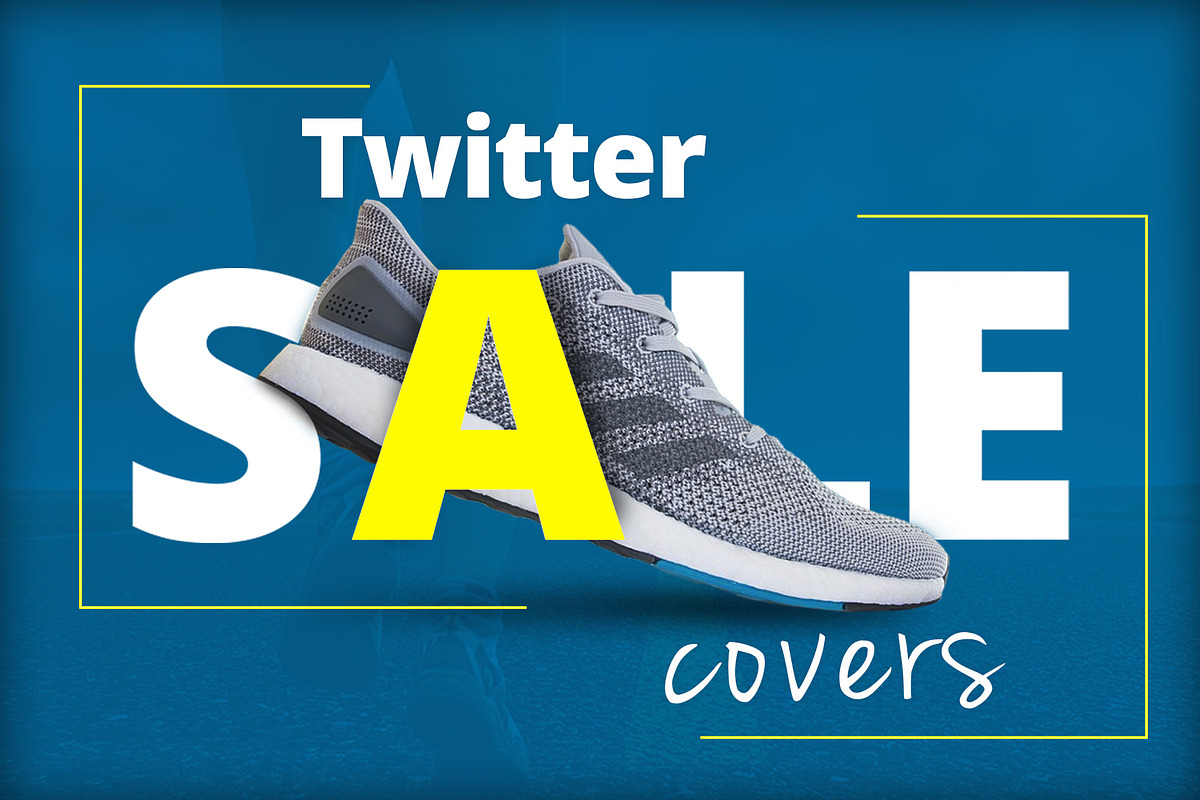 Twitter Sale Cover (PSD) in Twitter Templates - product preview 8