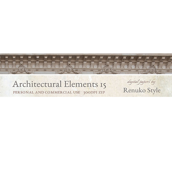 Architectural Elements 15 - 8 Pack in Textures - product preview 1