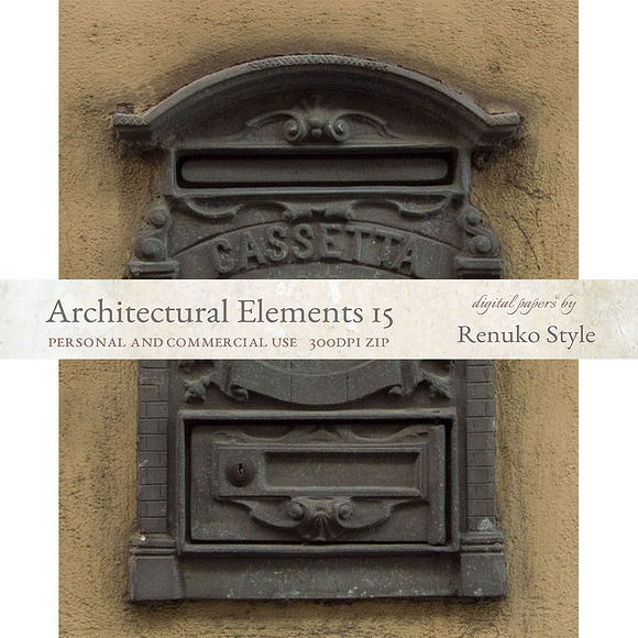 Architectural Elements 15 - 8 Pack in Textures - product preview 4
