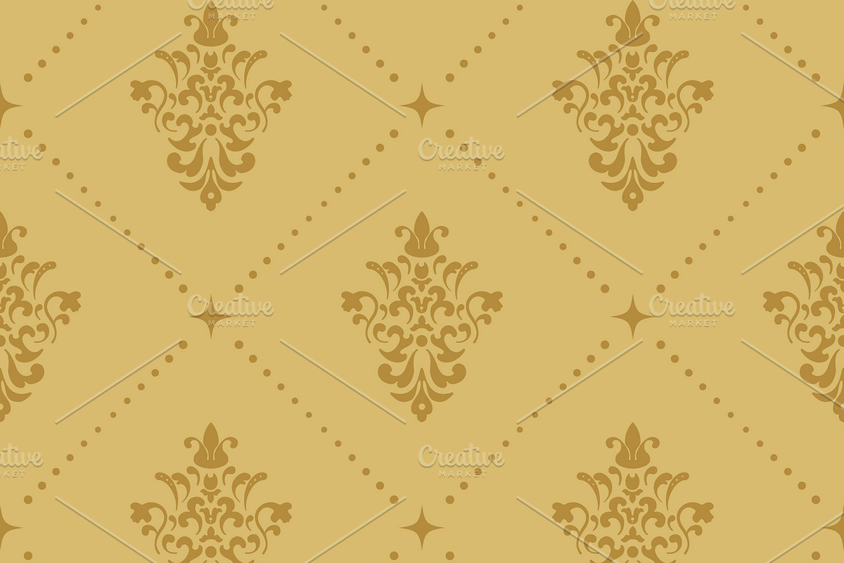 Aristocratic baroque pattern in Patterns - product preview 8