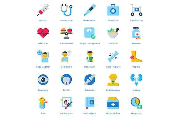 105 Medical Healthcare Icons in Health Icons - product preview 2