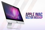New Apple iMac (2014) Vector MockUp