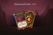 Elemental Card - Fire