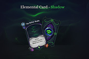 Elemental Card - Shadow